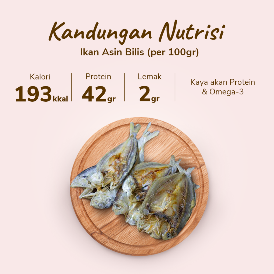Ikan Asin Bilis 100gram
