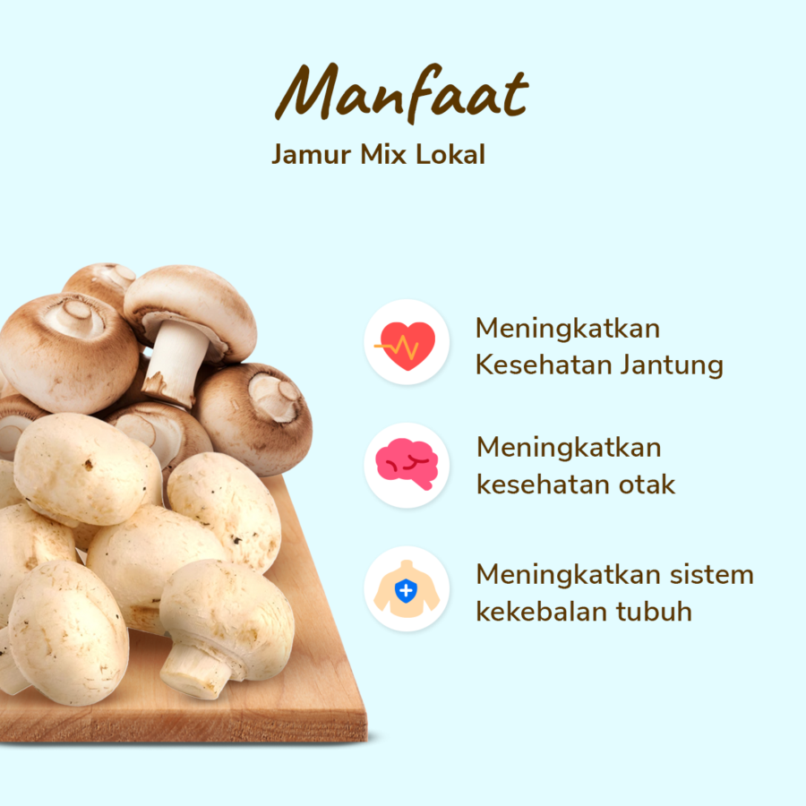 Jamur Mix Lokal Astro Farm 250gram