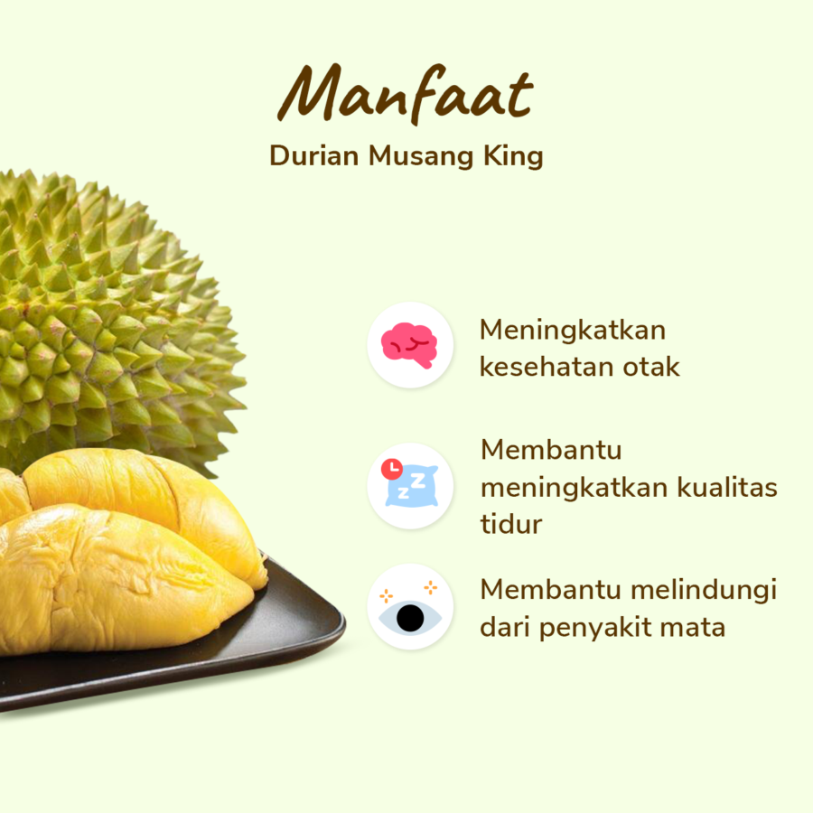 SHB Durian Musang King Frozen 400gram