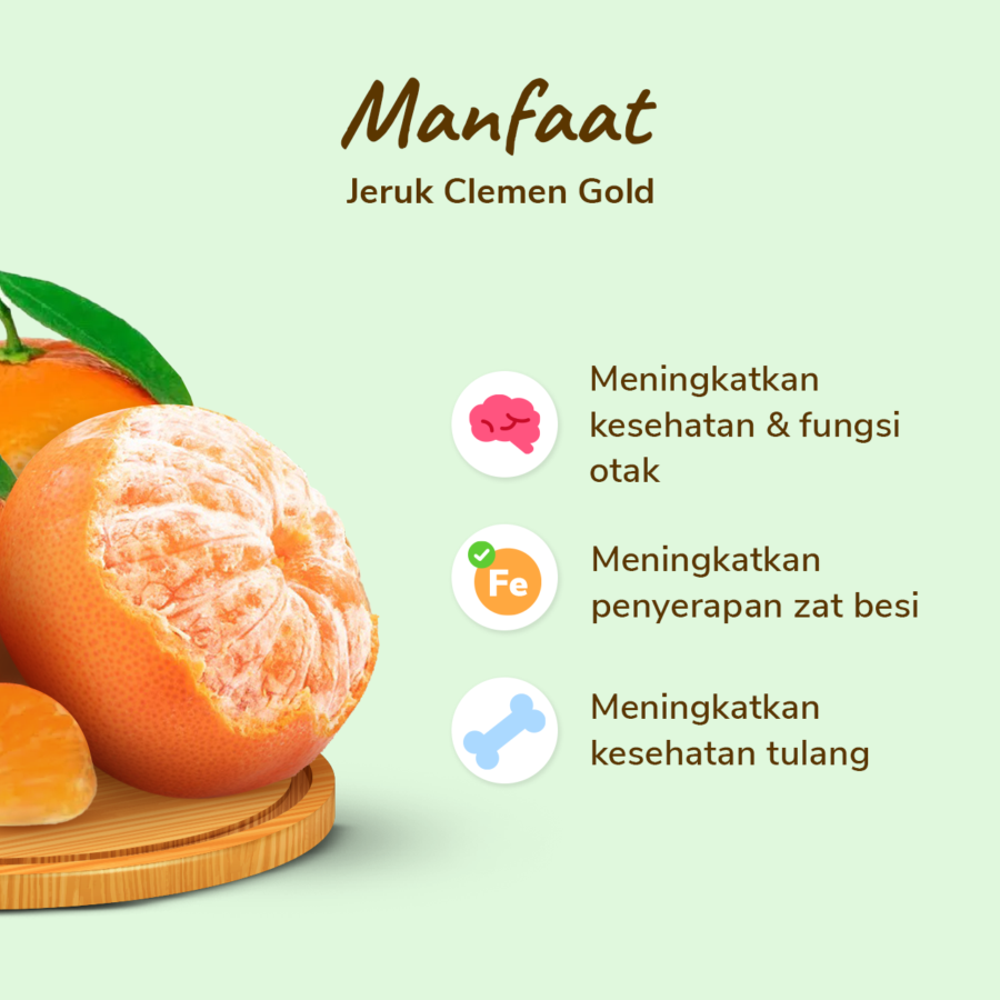 Jeruk Clemen Gold Astro Farm 900-1000gram