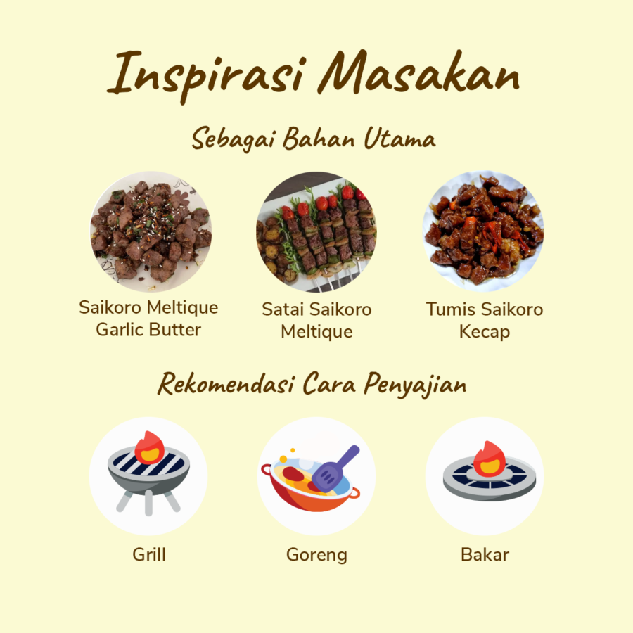 SAU Beef Saikoro Now 500gram