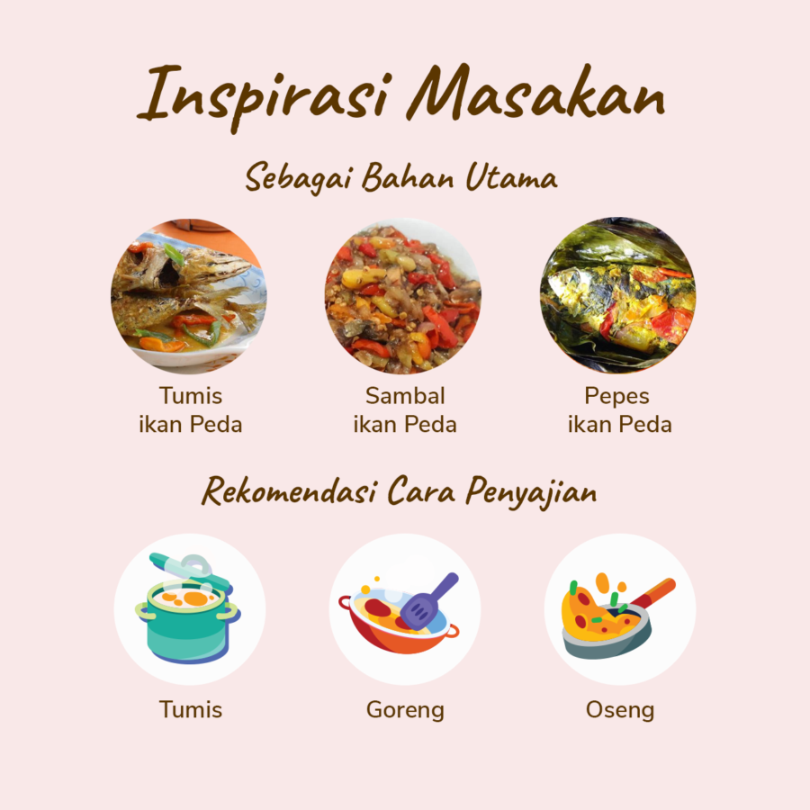 Ikan Asin Peda Merah 150gram