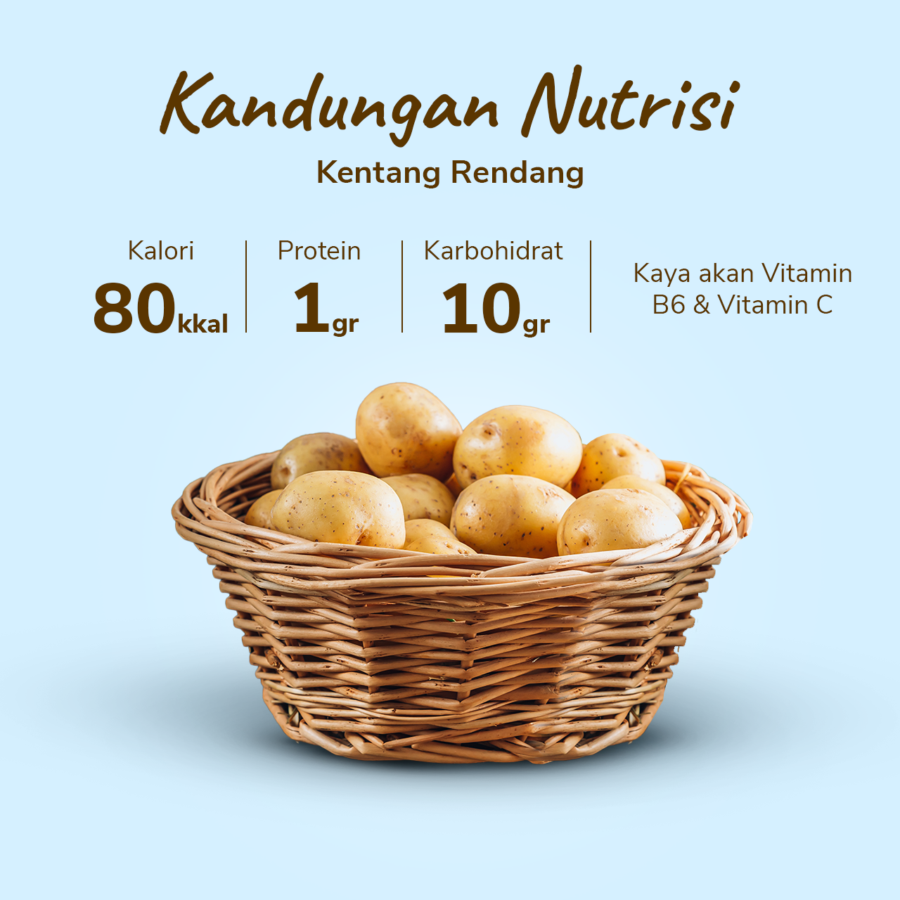 Kentang Rendang Astro Farm 500gram