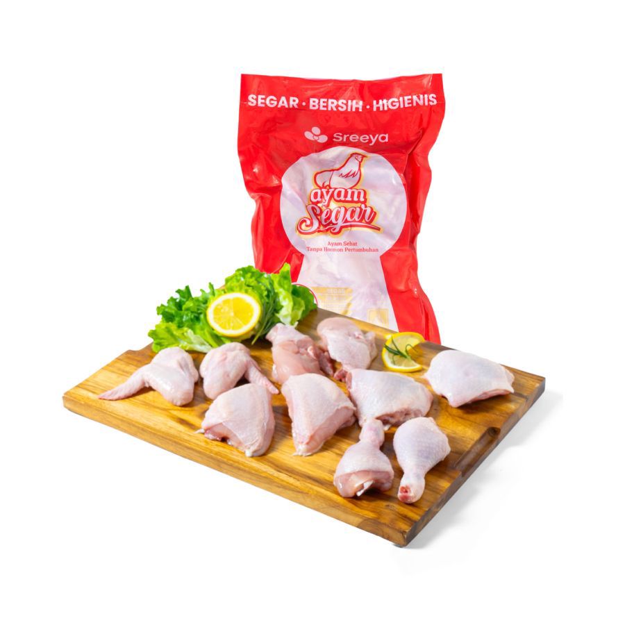 Ayam Broiler 900gr-1kg Potong 10 Sreeya