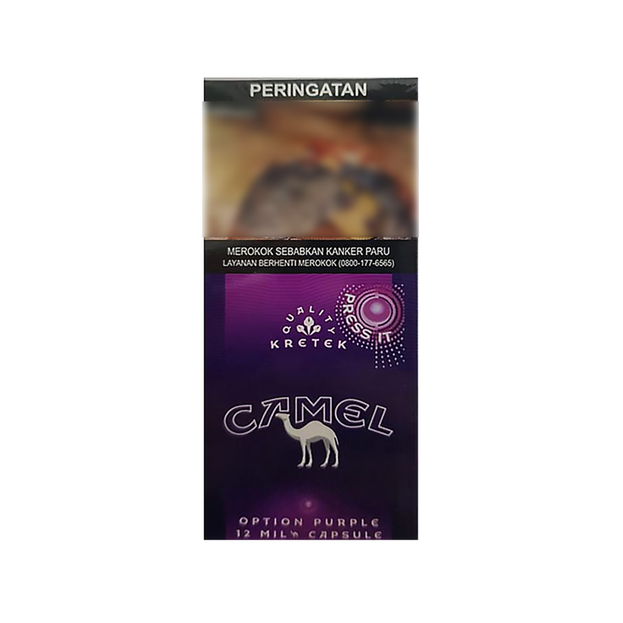 Camel Mild Capsule Option Purple Box Filter/Rokok 12stick