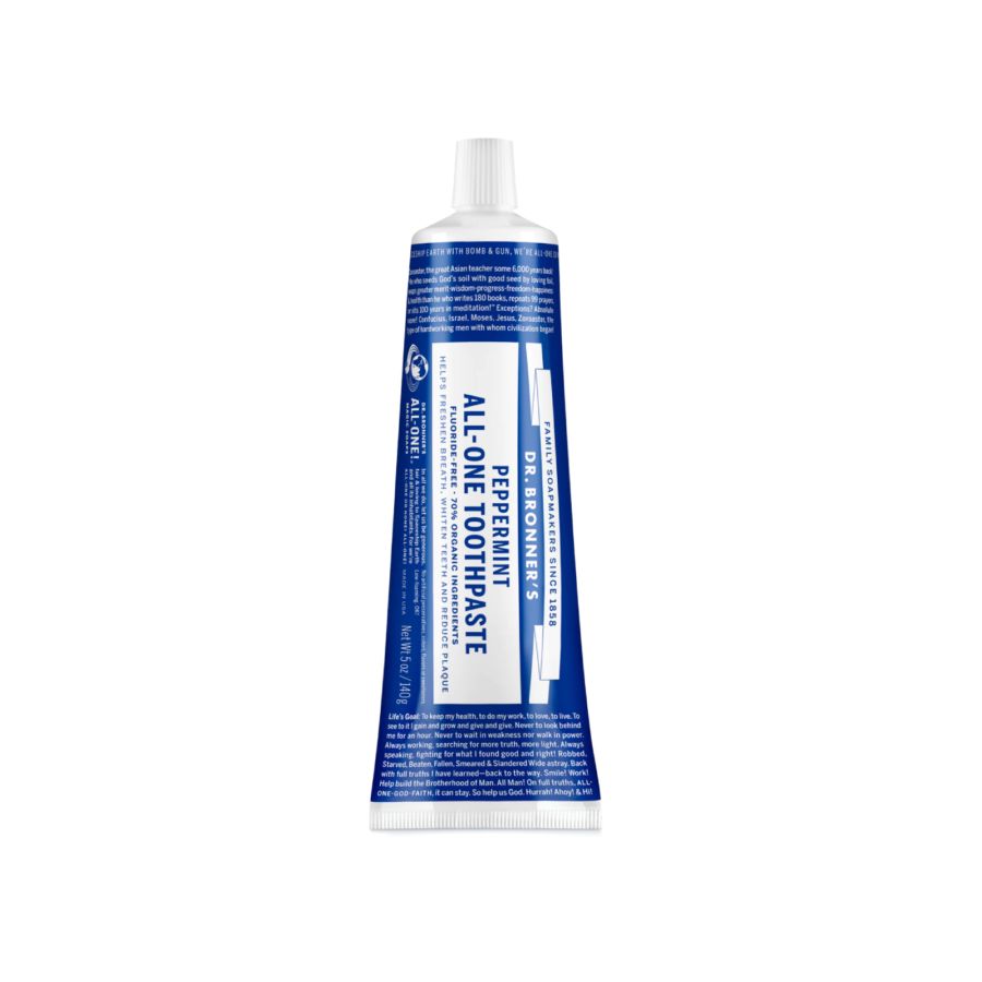 Dr. Bronner's Pasta Gigi Organik Peppermint 140gram