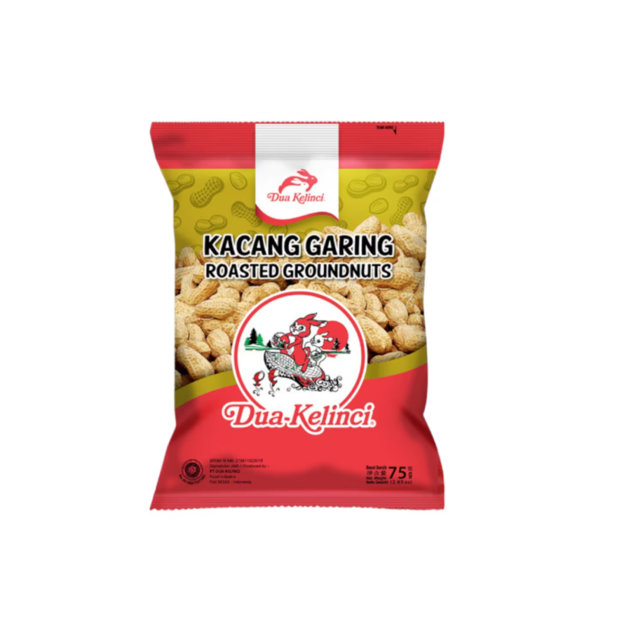 Dua Kelinci Kacang Garing 75gram