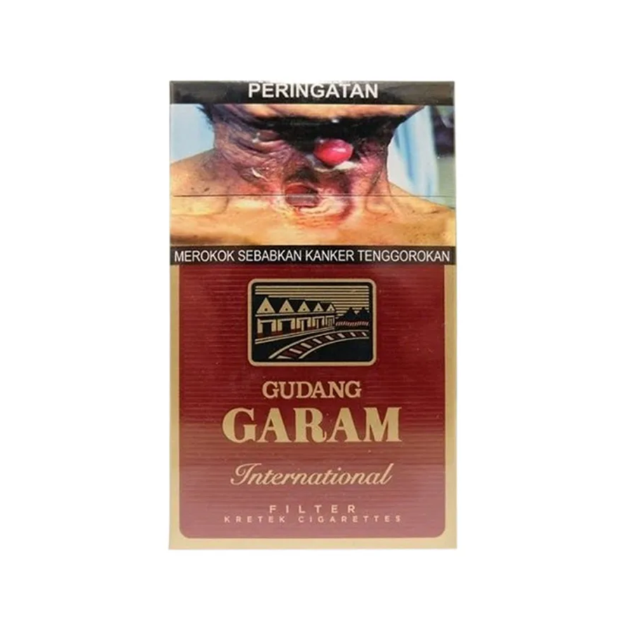 Gudang Garam International Red Box Filter/Rokok 12stick