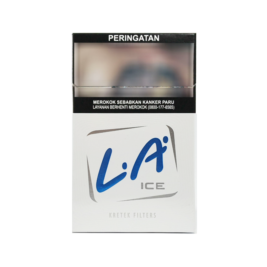 LA Ice White Rokok Box Ft 16stick