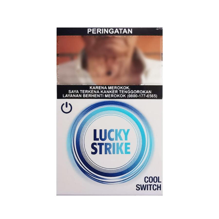 Lucky Strike Cool Switch Box Filter/Rokok 20stick