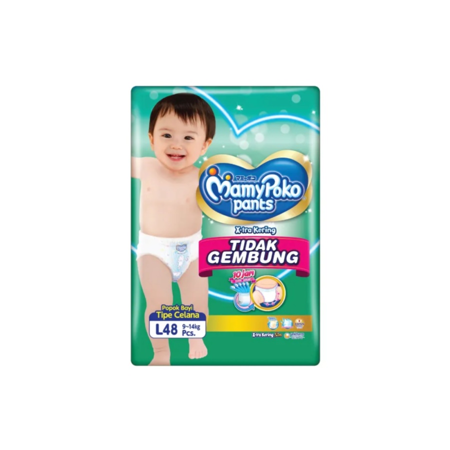 MamyPoko Tidak Gembung L48 Diapers Pants 1packs