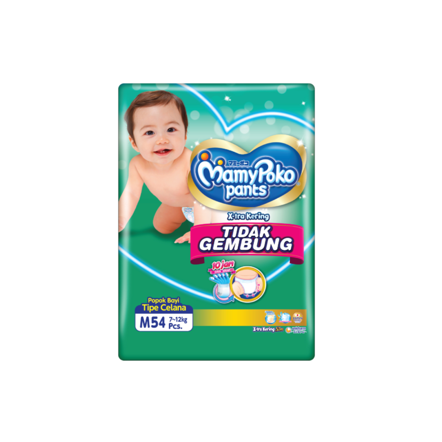 MamyPoko Tidak Gembung M54 Diapers Pants 1packs