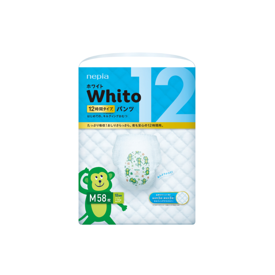 Nepia Whito Pants Diapers M58 1pack