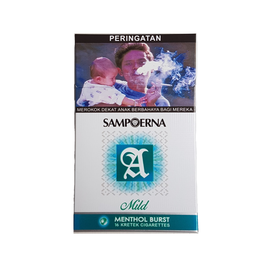 Sampoerna A Mild Menthol Burst/Rokok 16stick