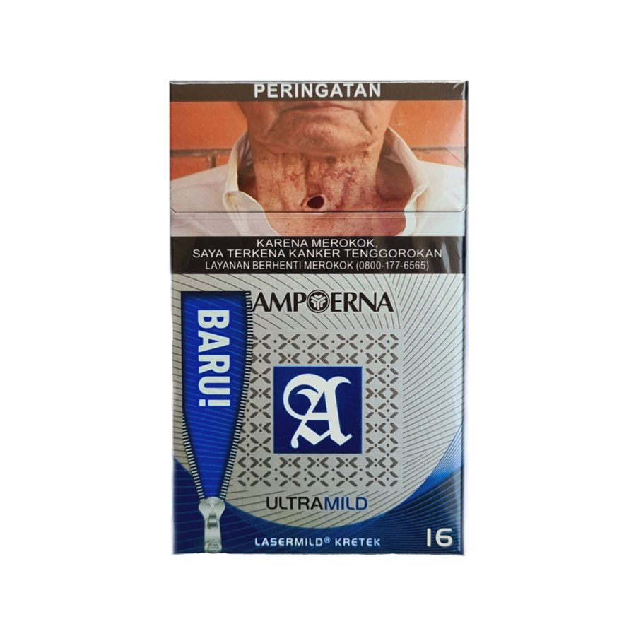 Sampoerna A Ultra Mild Box Filter Rokok Batang 16stick