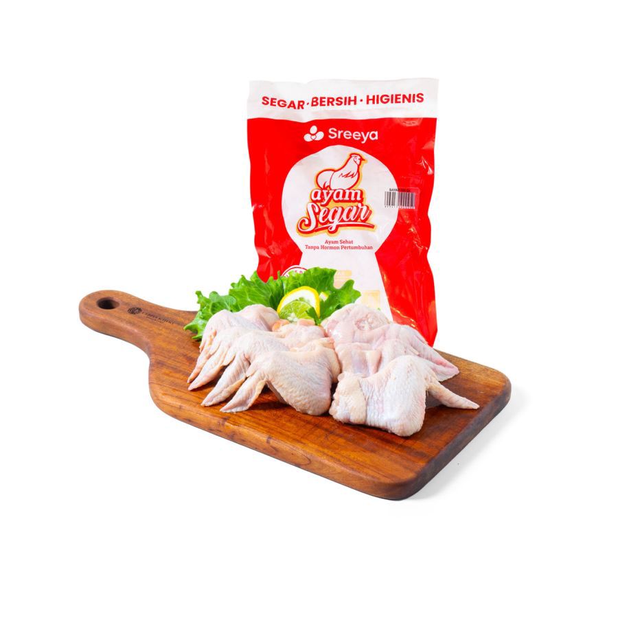 Sayap Ayam Utuh Sreeya 450gr - 550gr/Chicken Wings