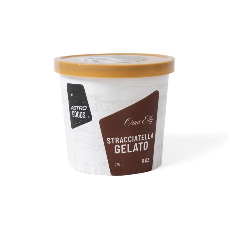 Gelato Es Krim Stracciatella Gelato 8Oz Oma Elly x Astro Goods 1pcs