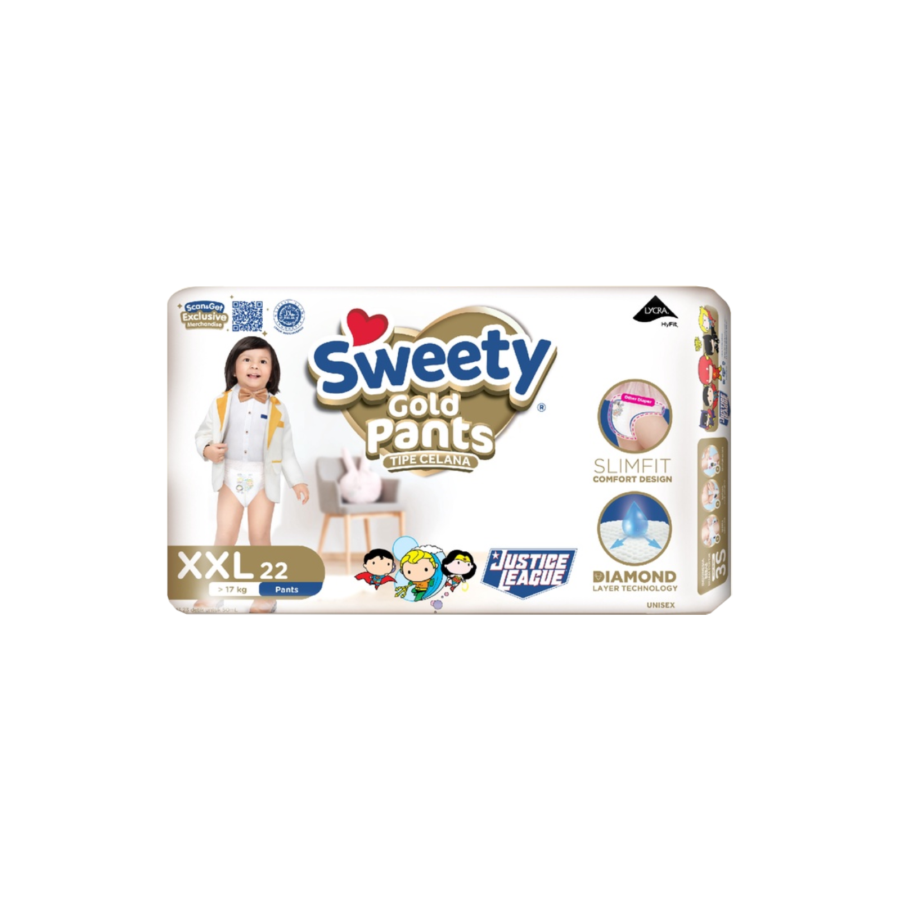 Sweety Gold Tidur Nyenyak Pants Diapers XXL20 1pack