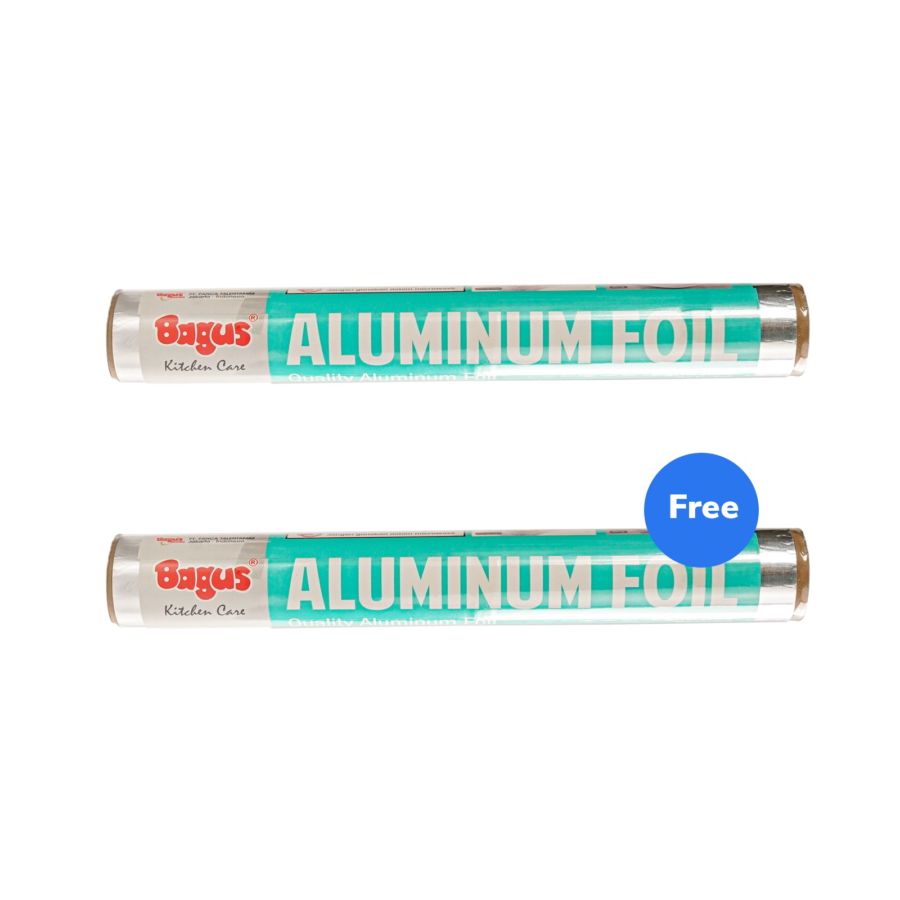 Buy 1 Get 1 Bagus Aluminum Foil Refill 30cm x 7.62m/Perlengkapan Dapur