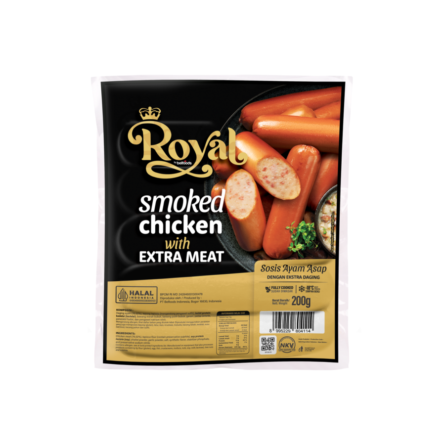 Belfoods Royal Smoked Chicken 200gram