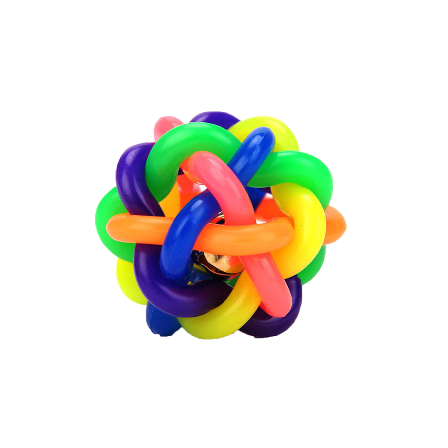Pet Toy Colourful Bell 1pcs