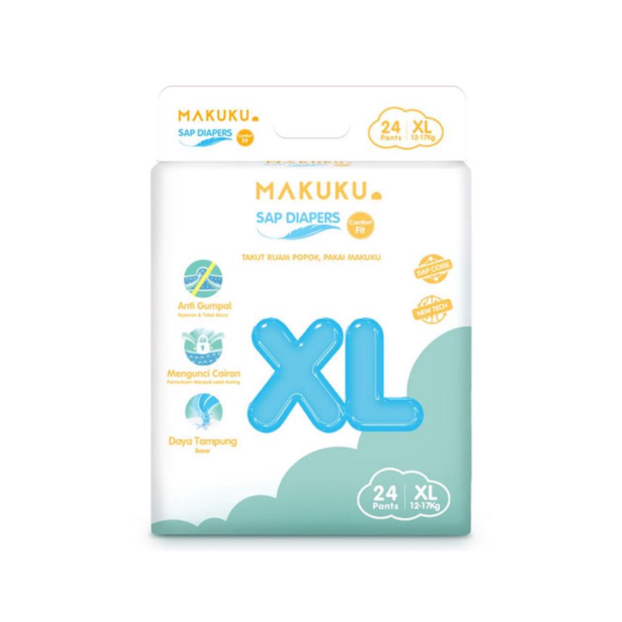 Makuku SAP Comfort Fit XL24 Diapers Pants 1packs