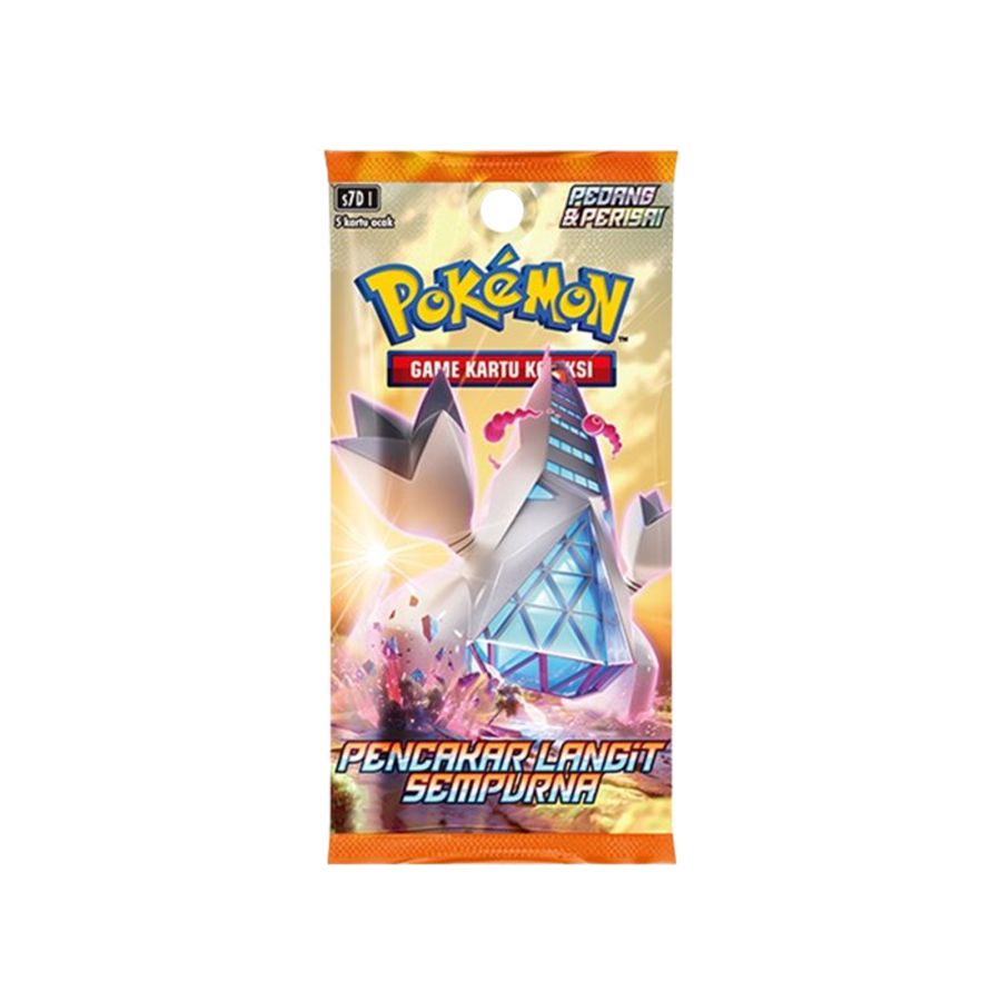 Kartu Pokemon - Pedang & Perisai - Pencakar Langit Sempurna - S7D 1pack