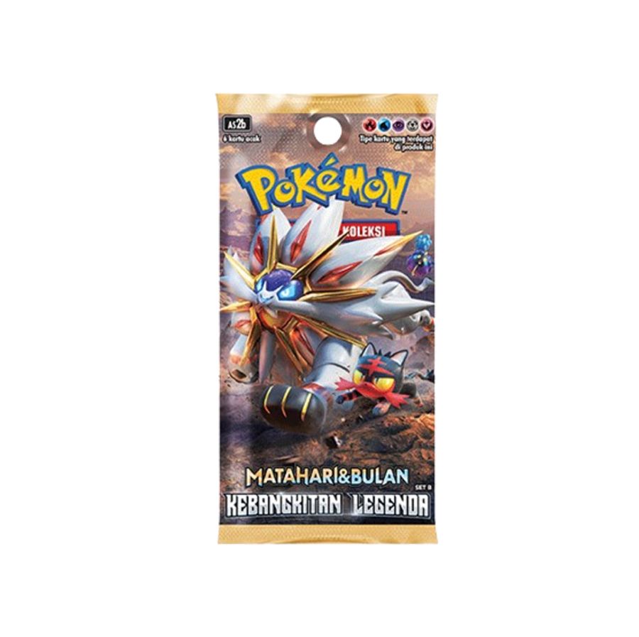 Kartu Pokemon Matahari & Bulan - Kebangkitan Legenda B - AS2B 1pack