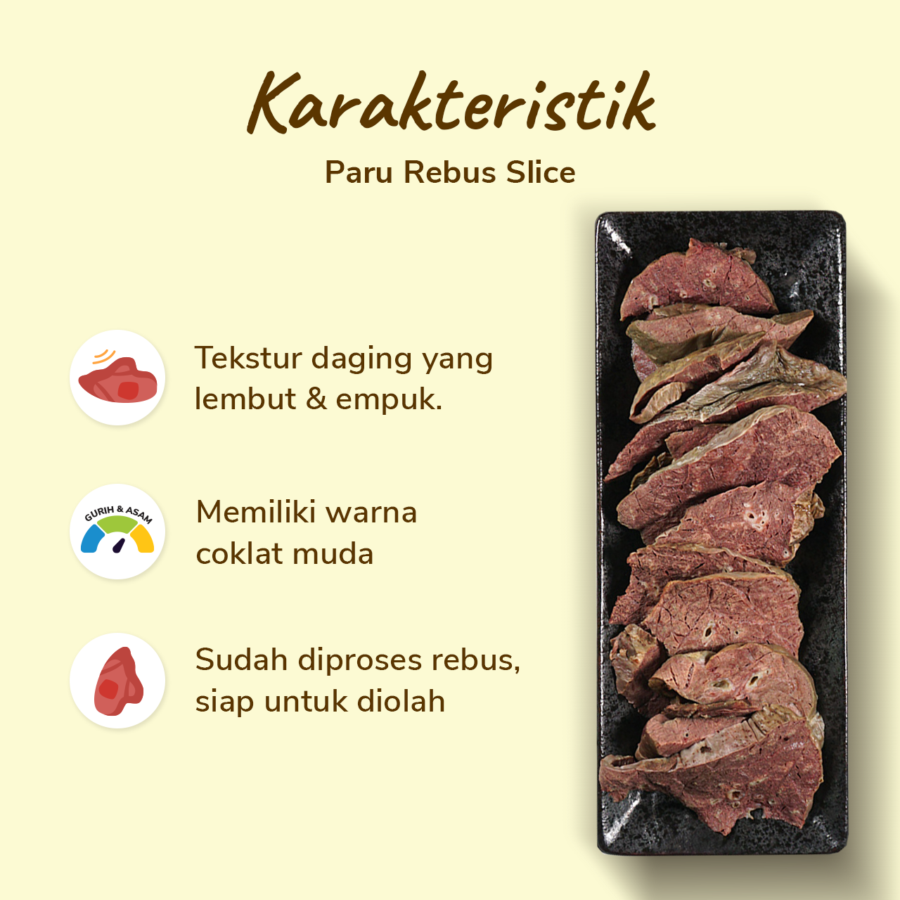 Paru Rebus Slice Import Astro Farm 250gram