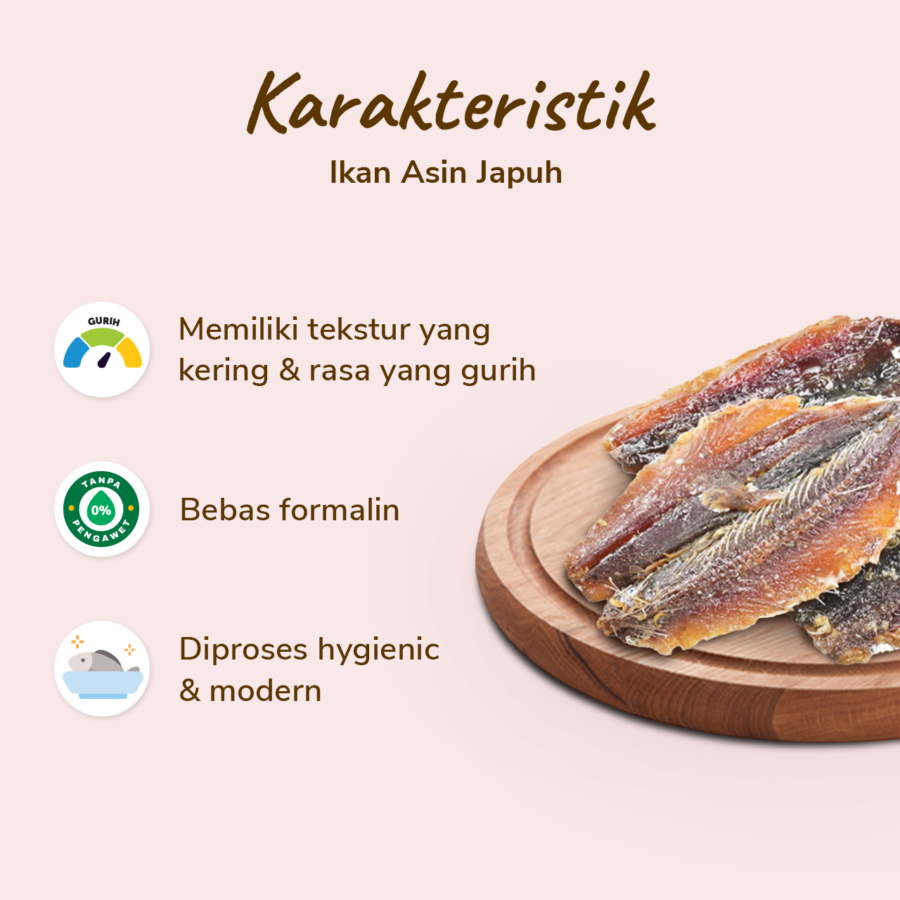 Ikan Asin Japuh 100gram