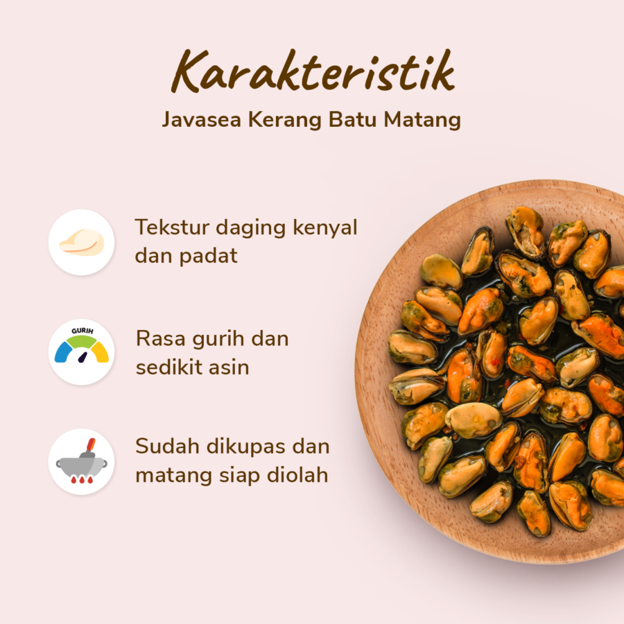 Kerang Batu Matang Javasea 200gram