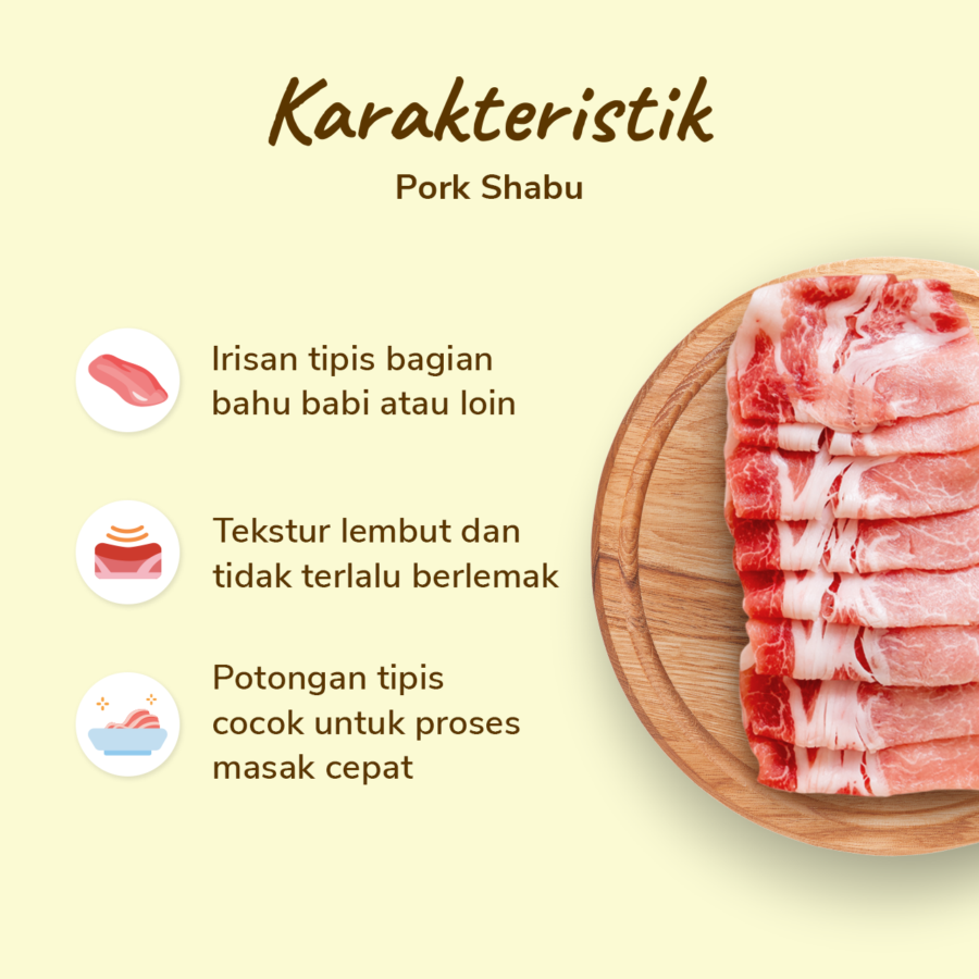 Pork Shabu-Shabu 250gram