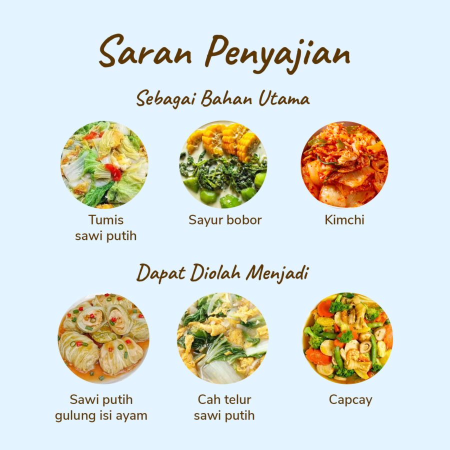 Sawi Putih Import (Wa Wa Cai) 300gram