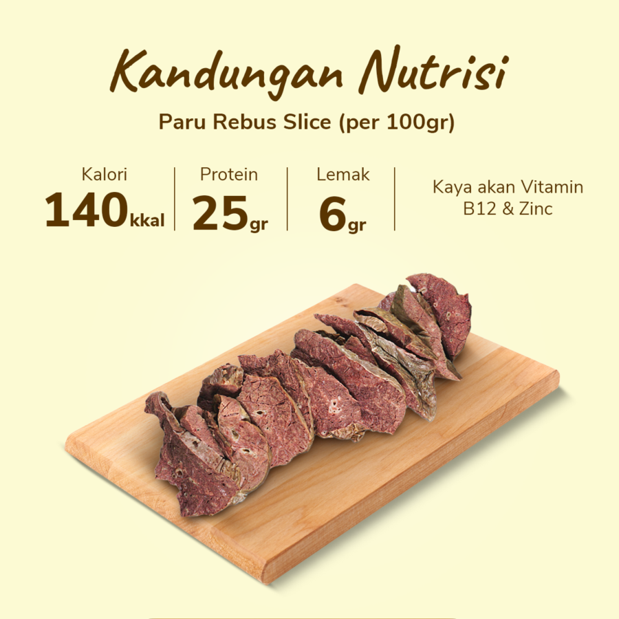 Paru Rebus Slice Import Astro Farm 250gram