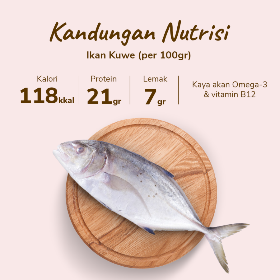 Ikan Kuwe Bersih Astro Basics 500gram
