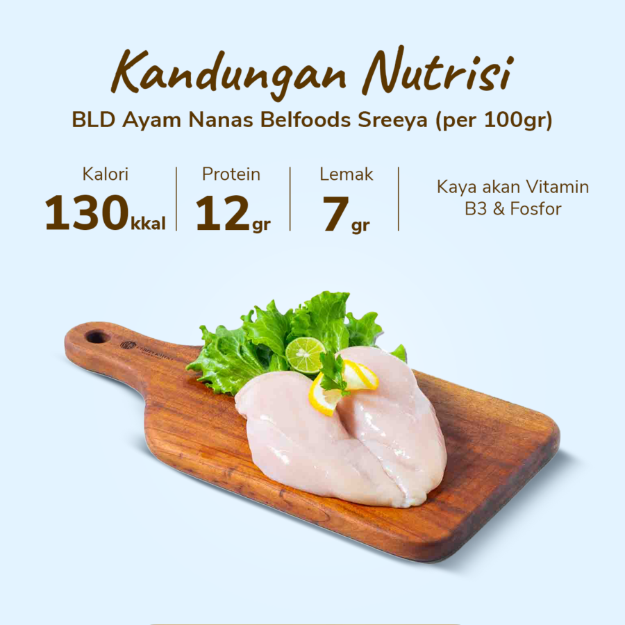 Dada Boneless BLD Ayam Nanas Sreeya 450gram