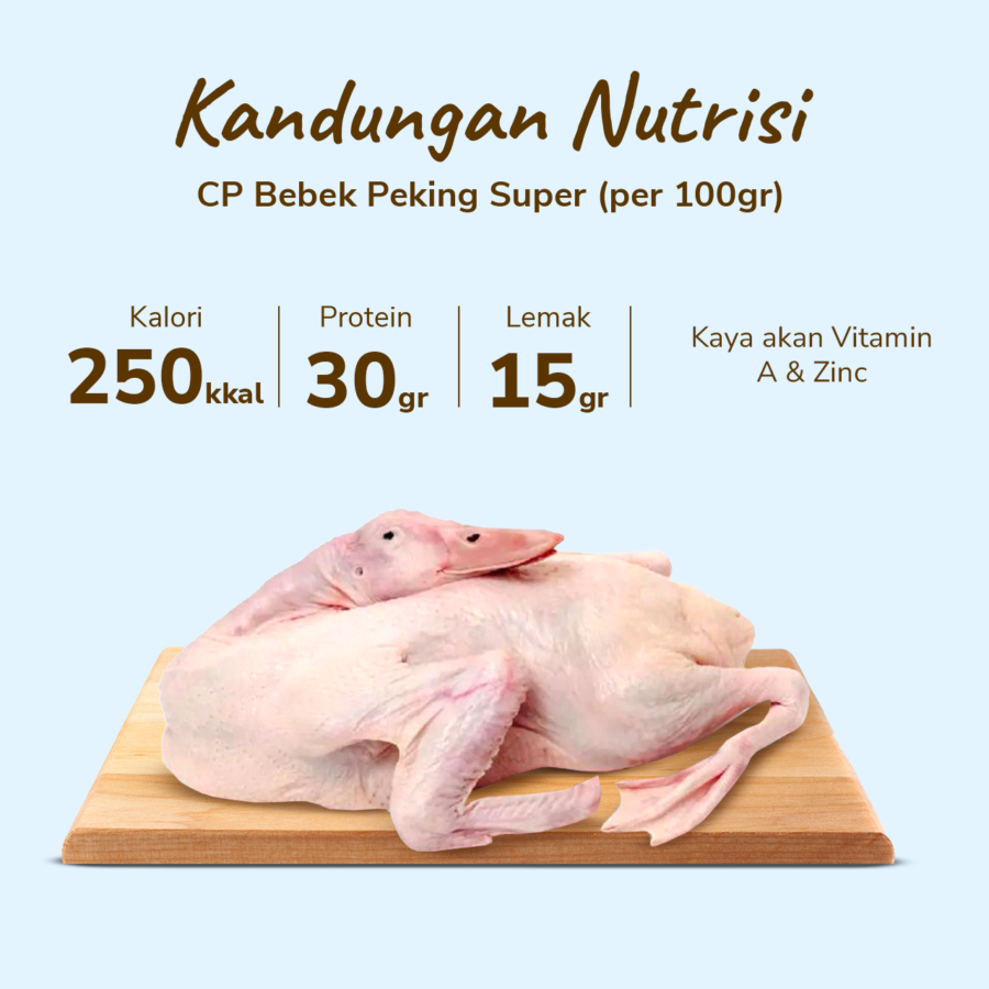 CP Bebek Peking Super 1.7-1.8kg