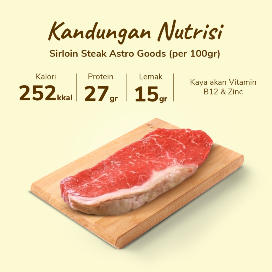 Sirloin Steak - Astro Goods 350gram