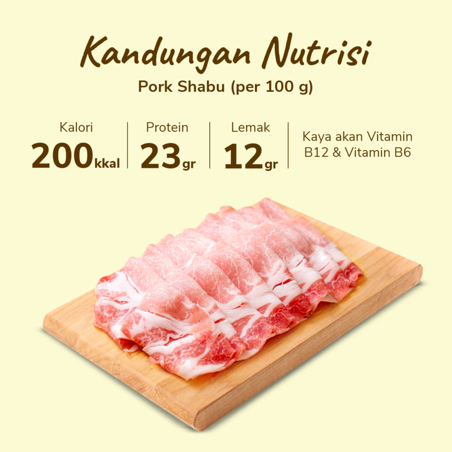 Pork Shabu-Shabu 250gram