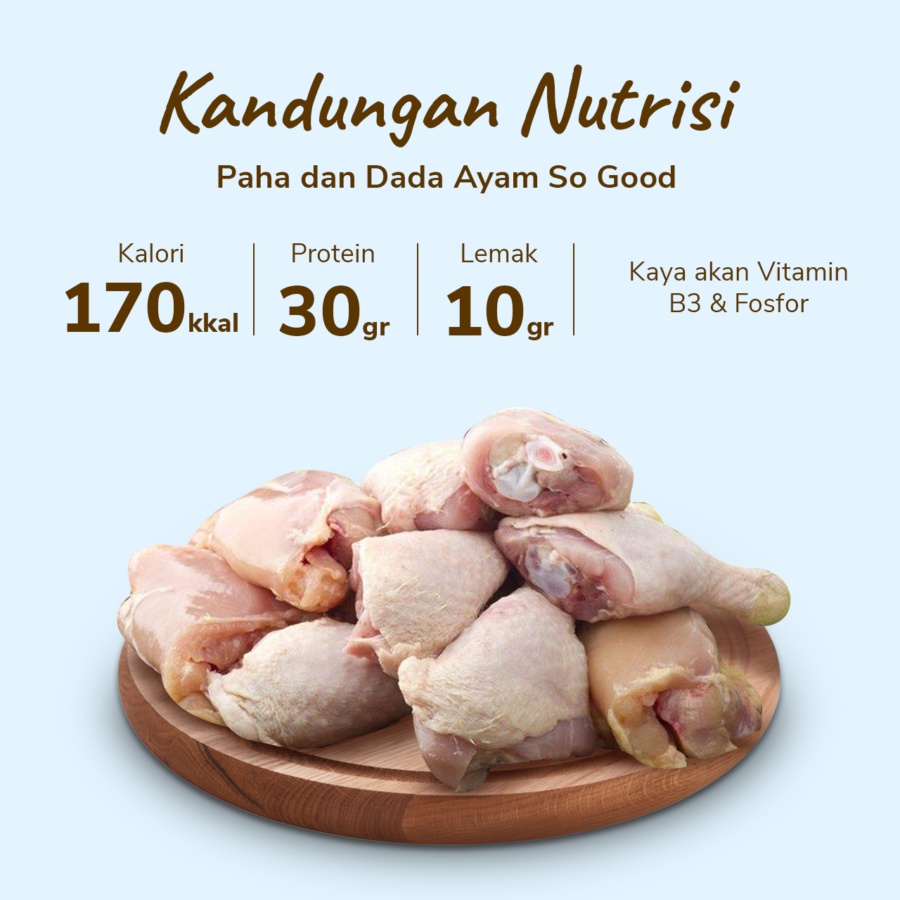 So Good Paha & Dada Ayam 450gram