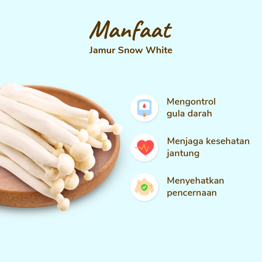 Jamur Snow White 150gram