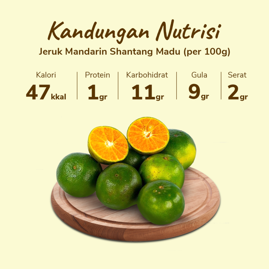 Jeruk Mandarin Shantang Madu Seedless Astro Farm 800gram