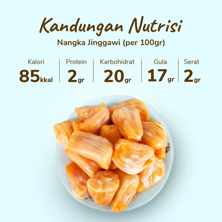 Fresh Bites Nangka Jinggawi Buah Potong 170gram