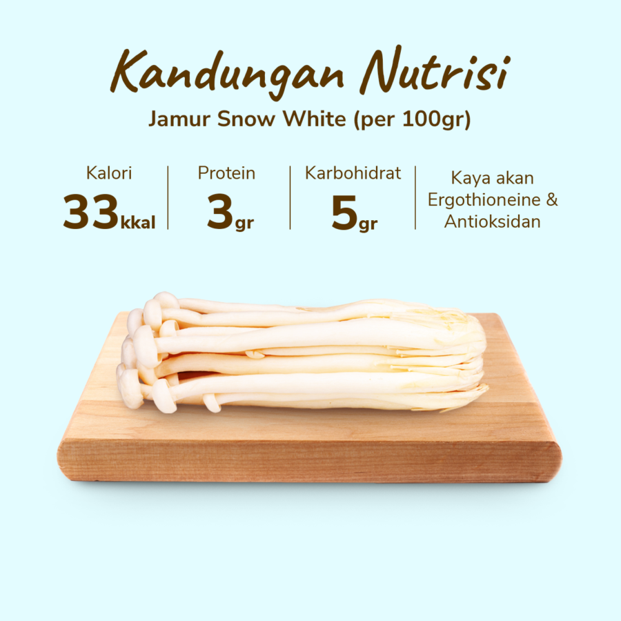 Jamur Snow White 150gram