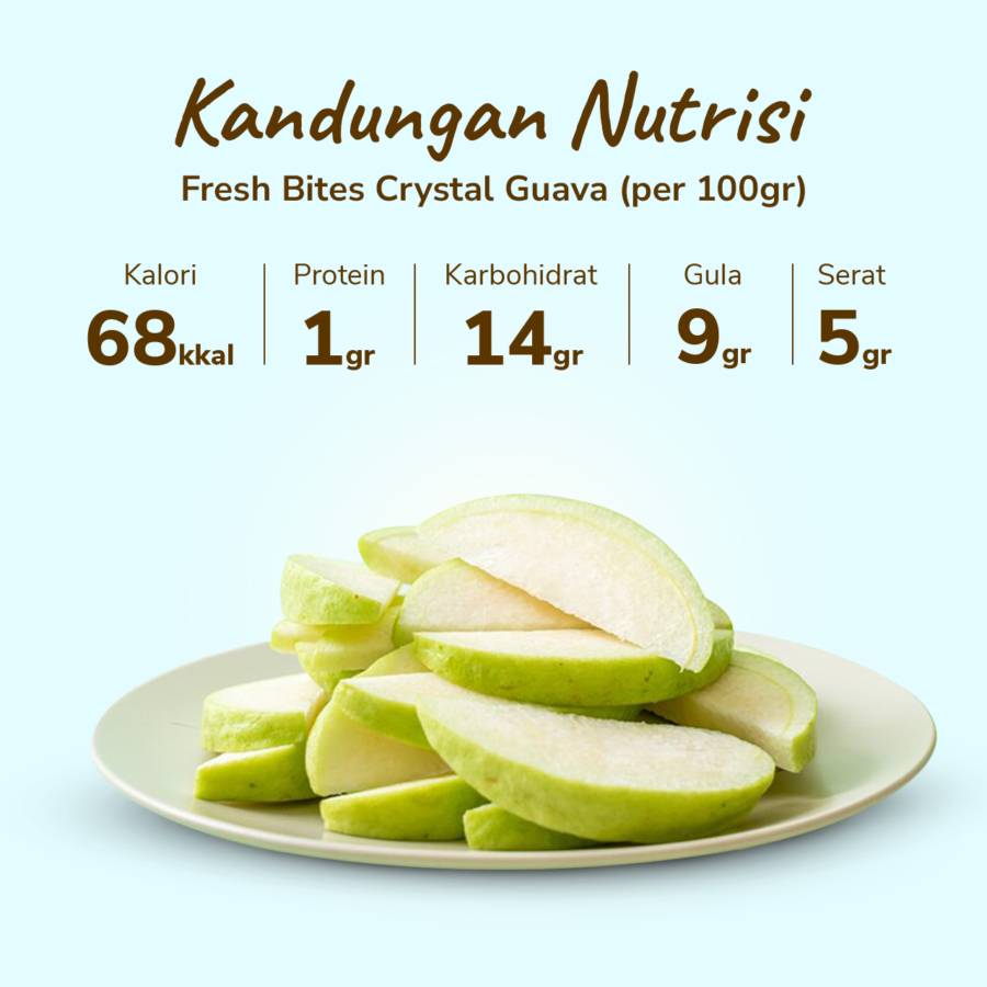 Fresh Bites Crystal Guava Buah Potong 170gram