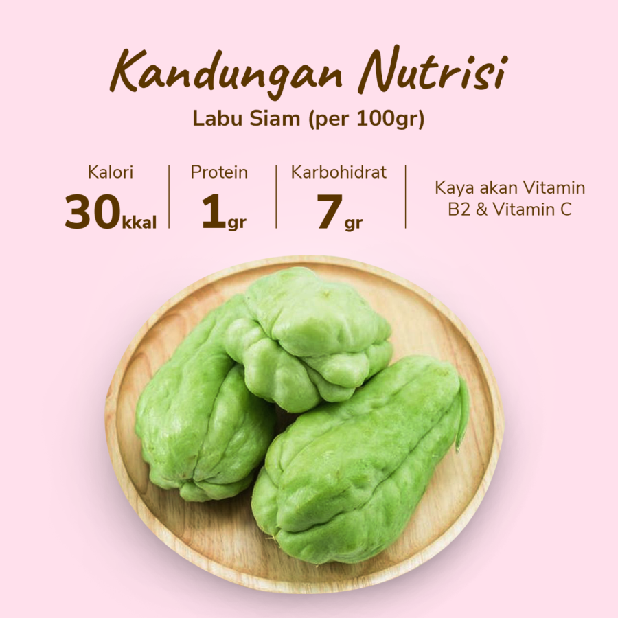 Labu Siam Astro Farm 1pcs