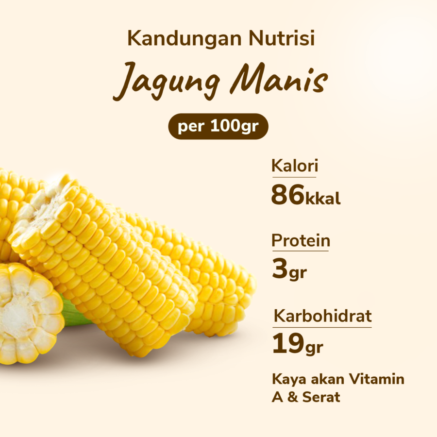 Jagung Manis Kulit Astro Farm 600gram