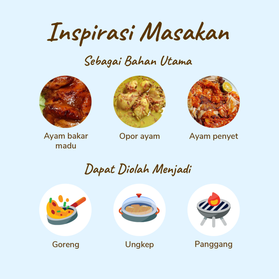 Ayam Kampung Asli KaumFarm 700-800gr 1pcs