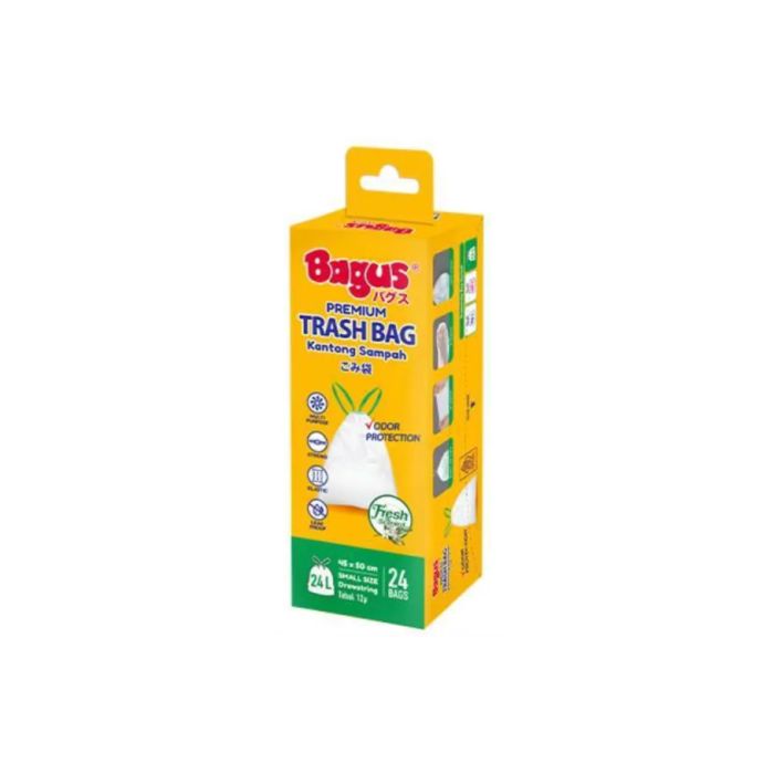 Bagus Premium Trashbag (Drawstring) Uk. 45 x 50 cm