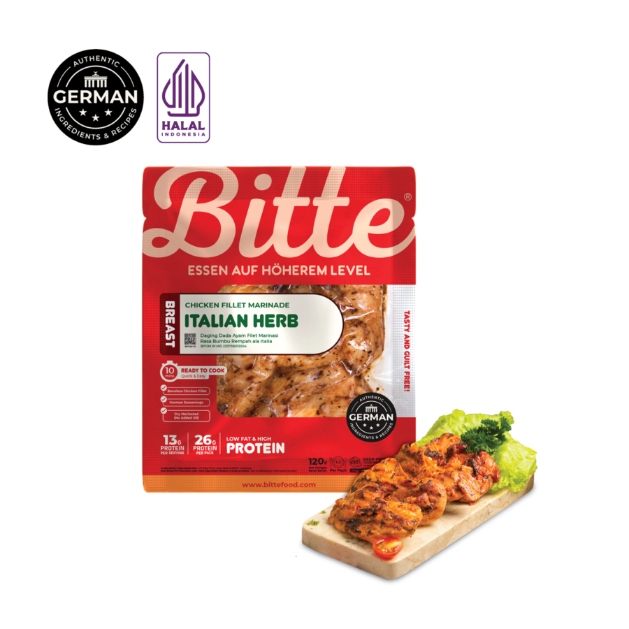 Chicken Breast Fillet Marinade Italian Bitte/Dada Ayam 120gram